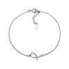 Bracelet Silver 925 – Looped Ribbon | Colibri Art