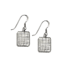 Earrings Silver 925 - Square In The Wind | Colibri Art