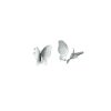 Earrings Silver 925 - Butterflies Satin Matte | Colibri Art