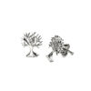 Earrings Silver 925 - The Tree of Life | Colibri Art