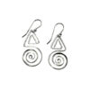 Earrings Silver 925 – Tribal Signs | Colibri Art