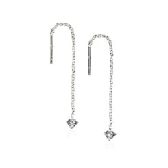Earrings Silver 925 - Crystals In The Wind | Colibri Art