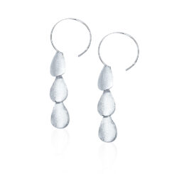 Earrings Silver 925 - Silver Drops | www.colibriart.co.uk