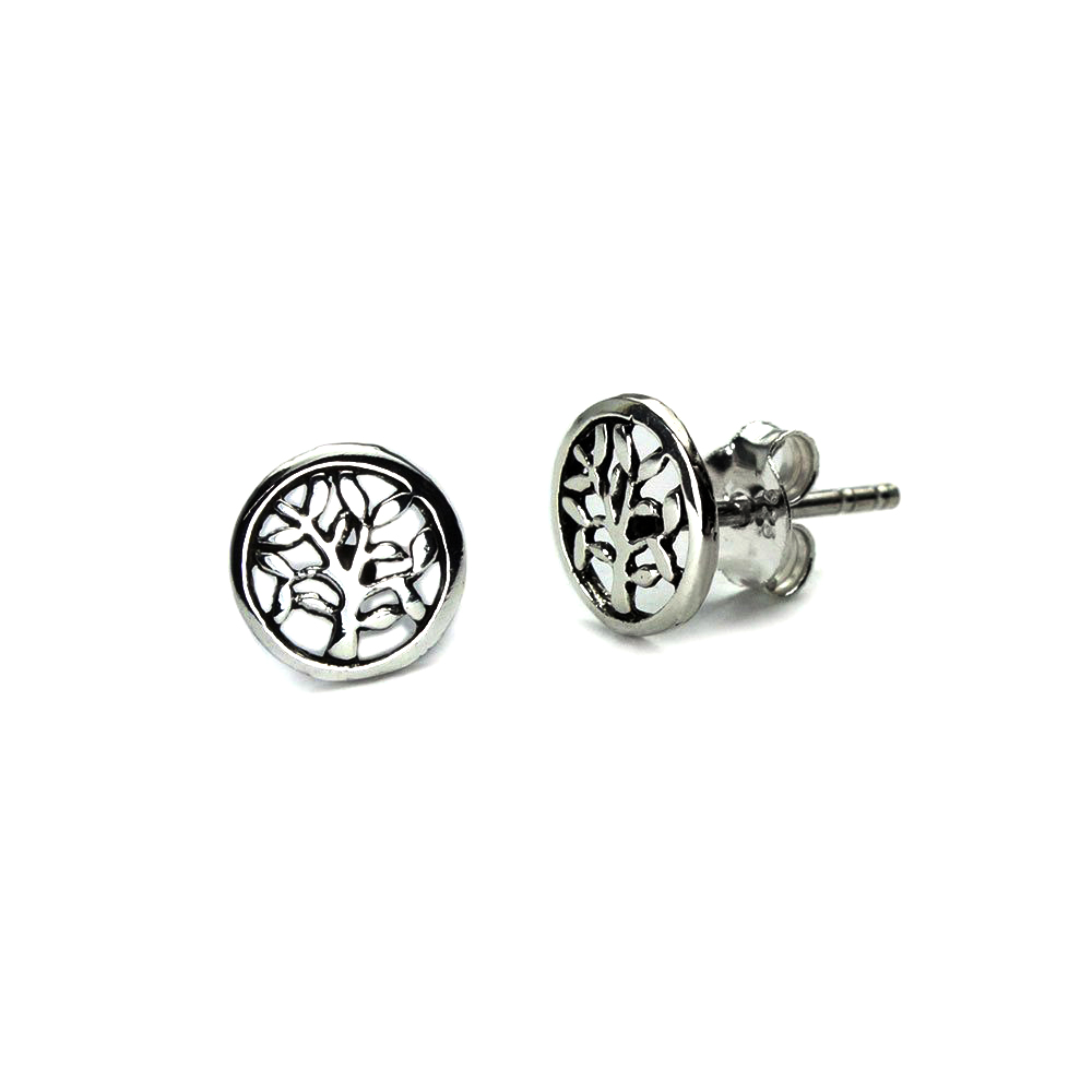 Earrings Silver 925 – The Tree of Life Filigree | Colibri Art