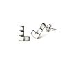 Earrings Silver 925 – L Block | Colibri Art
