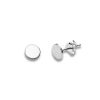 Earrings Silver 925 – Glossy Disc | Colibri Art