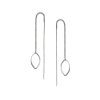 Earrings Silver 925 – Openwork Teardrop | Colibri Art
