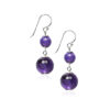 Earrings Silver 925 – Amethyst | Colibri Art