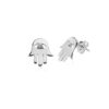 Earrings Silver 925 – Hamsa Hand | Colibri Art