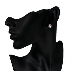 Earrings Silver 925 – Hamsa Hand | Colibri Art