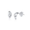 Earrings Silver 925 – Crystal eye | Colibri Art