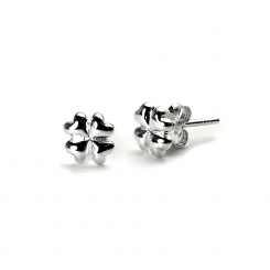 Earrings Silver 925 – Lucky Clover | Colibri Art
