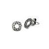 Earrings Silver 925 – Openwork Circle Filigree | Colibri Art