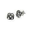 Earrings Silver 925 - Celtic interconnection | Colibri Art