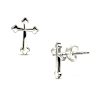 Earrings Silver 925 – Cross Studs | www.colibriart.co.uk