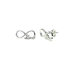 Earrings Silver 925 – Infinite Love | www.colibriart.co.uk