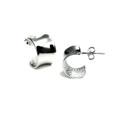 Earrings Silver 925 – Open Hoop | Colibri Art