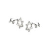 Earrings Silver 925 – Star of David | Colibri Art