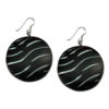 Earrings Silver 925 – Zebra Shell | Colibri Art